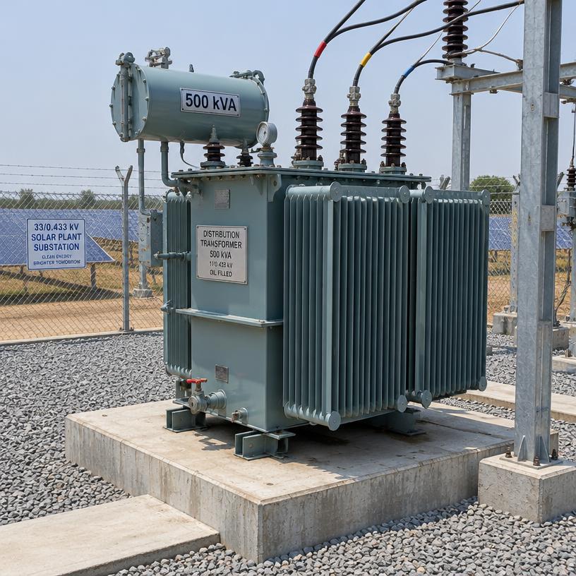 Kirloskar 500 kVA Inverter Duty Transformer